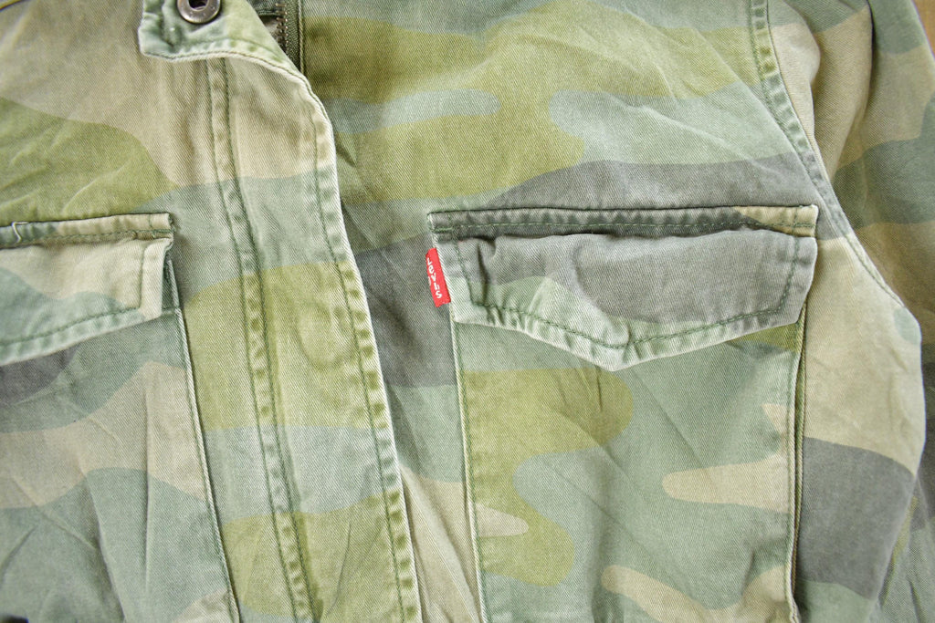 Vintage 2000s Levi's Camo Hunting Jacket Men's XS