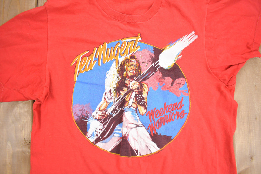 Vintage 1979 Ted Nugent Weekend Warriors Band T-shirt