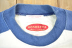 Vintage 1990s Mondetta USA 14 Sport Crewneck Sweatshirt / 90s Crewneck / Made In USA / Streetwear / Embroidered