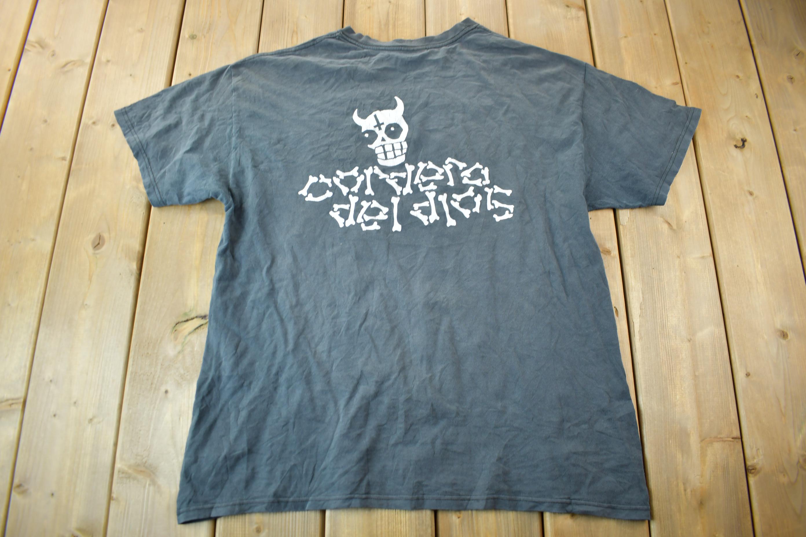 Vintage 2005 Lamb Of God Corvera Deldios Rock Band Tee
