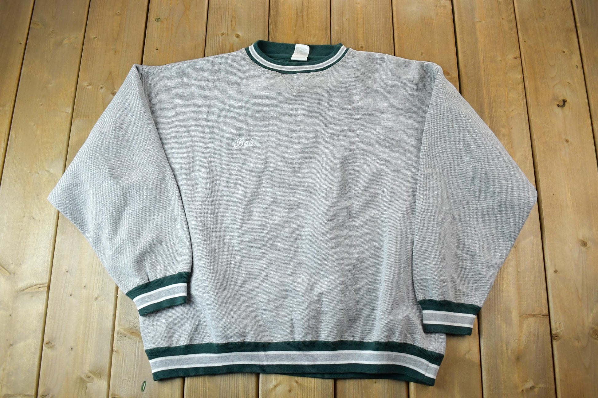 Vintage 1990s BAC Bob Heavyweight Cotton Crewneck Sweatshirt