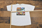 Vintage 1990s GCF Ox Roast Vintage Hot Rod T-Shirt