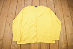 Vintage 1990s End On End Knitwear Knitted Cardigan Sweater