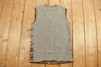 Vintage 1980s Norton McNaughton Knit Cardigan Sweater Vest