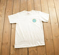 Vintage 1980s Walk Softly On Mother Earth Single Stitch Graphic T Shirt Made In USA