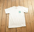 Vintage 1980s Walk Softly On Mother Earth Single Stitch Graphic T Shirt Made In USA