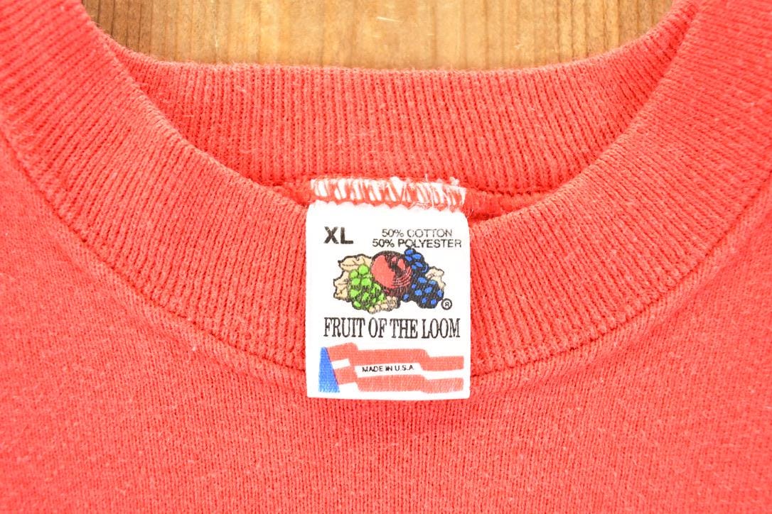 Vintage 1990s Dear Santa I Want It All Christmas Crewneck Sweatshirt Men's L