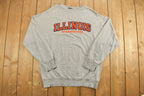 Vintage 1990s Illinois Grandfather Collegiate Crewneck