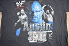 Vintage 1998 Stone Cold Steve Austin Wrestling Graphic T-Shirt Single Stitch