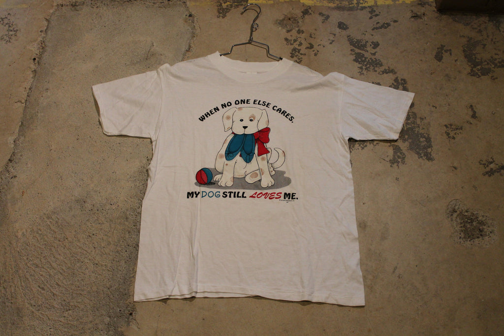Vintage 1990s Dog Lover Graphic T-Shirt