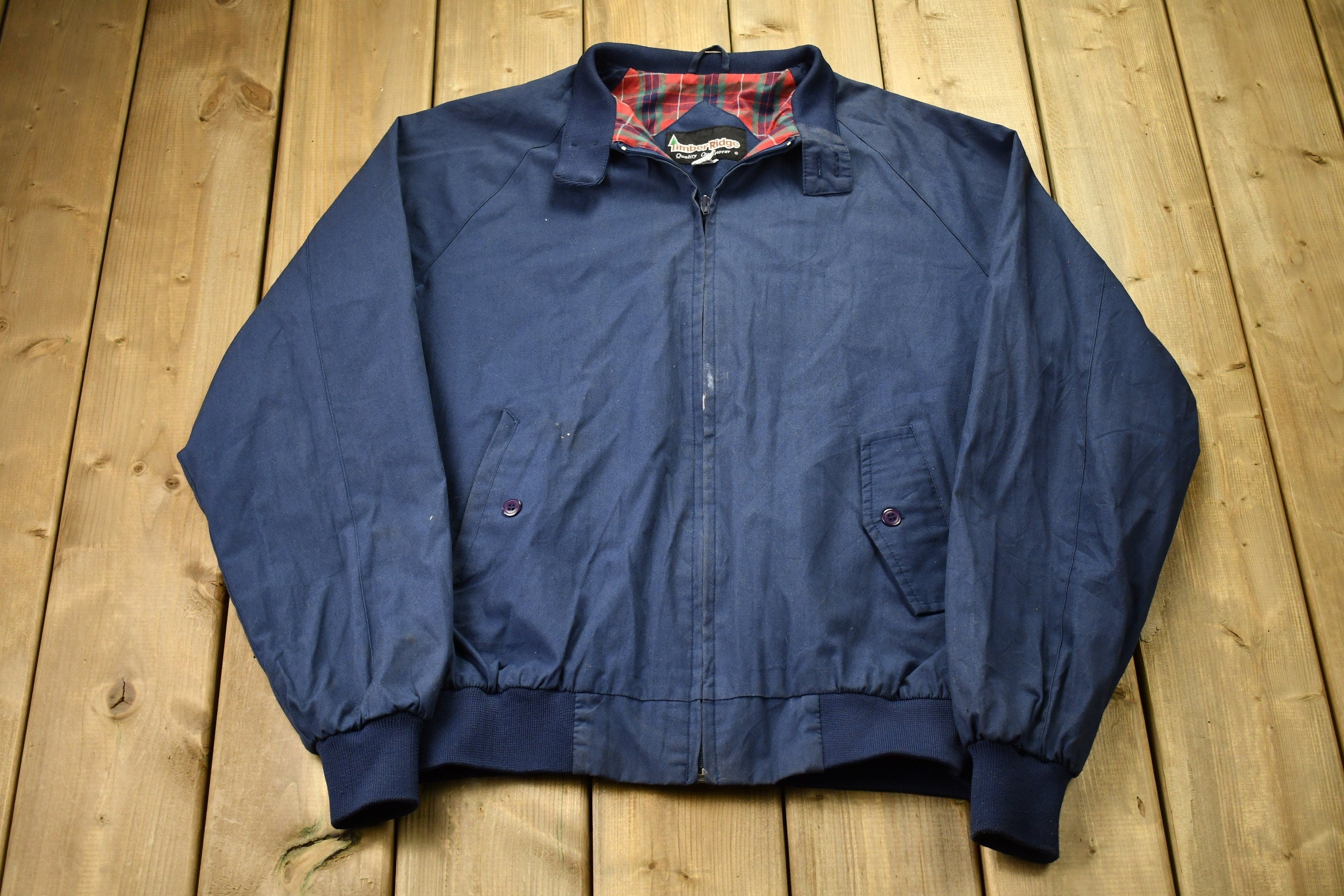 Vintage 1980s Timber Ridge Windbreaker Jacket