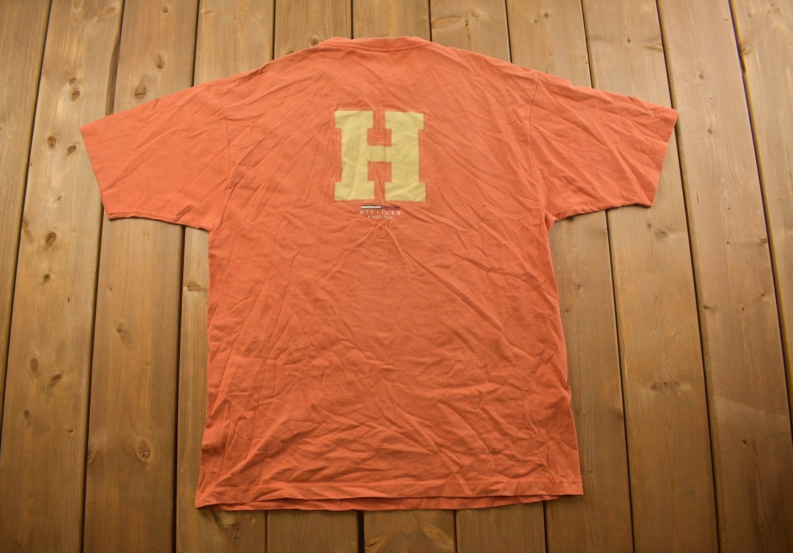 Vintage 1990s Tommy Hilfiger Graphic T Shirt
