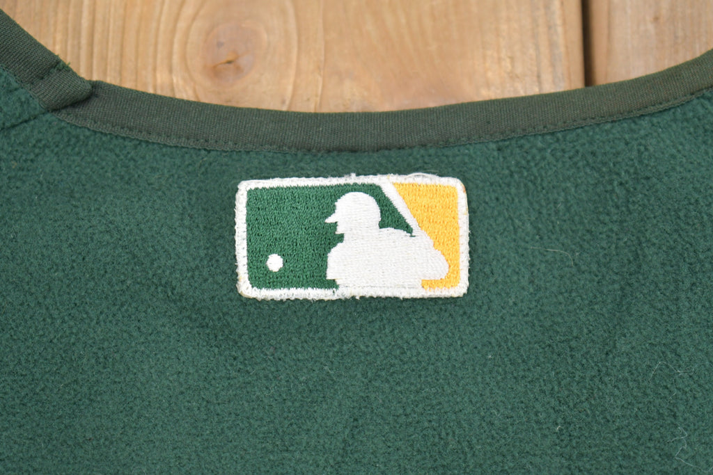 Vintage 1990s Oakland Athletics Crewneck Sweater / Embroidered / NCAA Sweatshirt / Sportswear / Americana