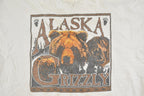 Vintage 1990s Alaska Grizzly Bear Souvenir T-Shirt