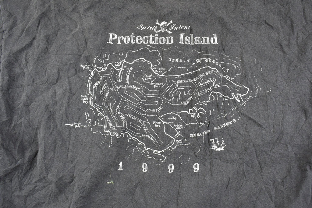 Vintage 1999 Protection Island Racing Souvenir T-Shirt
