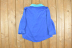 Vintage 1990s Appleseeds Womens Long Sleeve Button Up Shirt