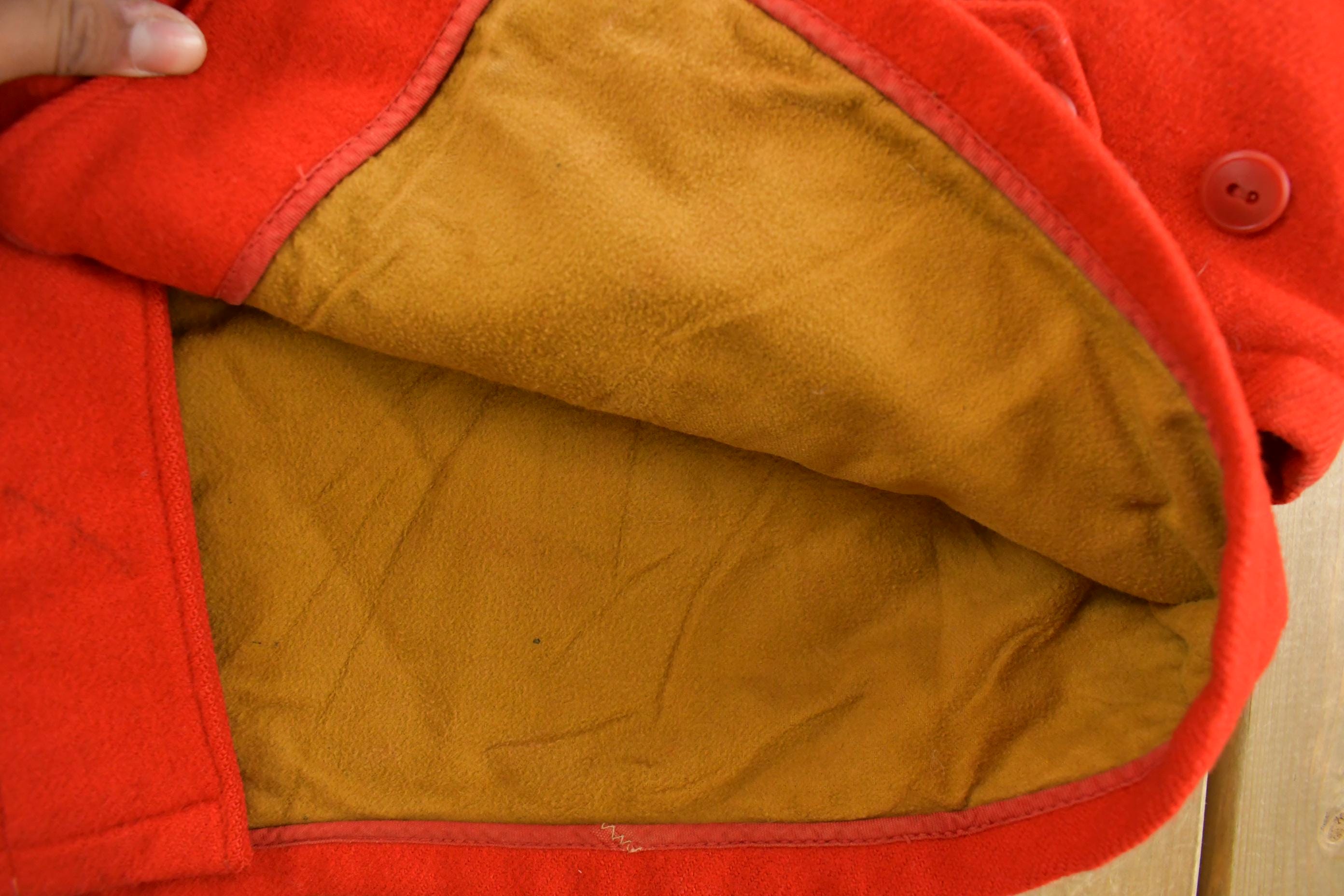 Vintage 1950s Woolrich Wool Hunting Jacket Men's Large /