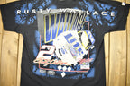Vintage 1997 Rusty Wallace All Over Print NASCAR T-Shirt