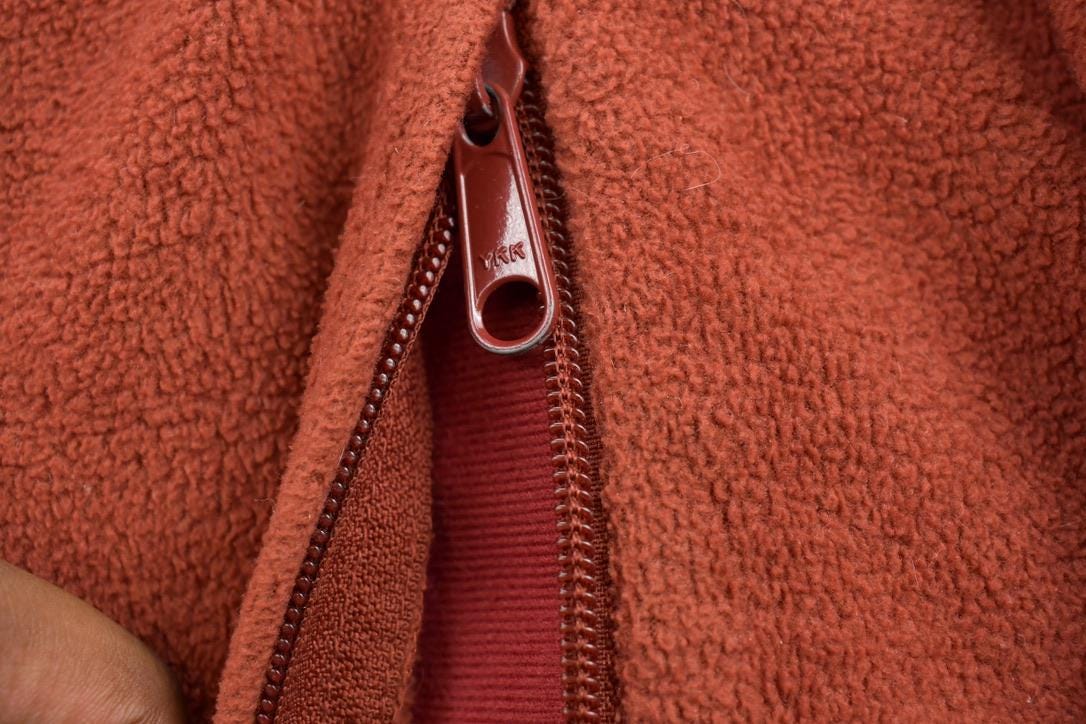 Vintage 1990s Columbia Fleece Zip Sweater