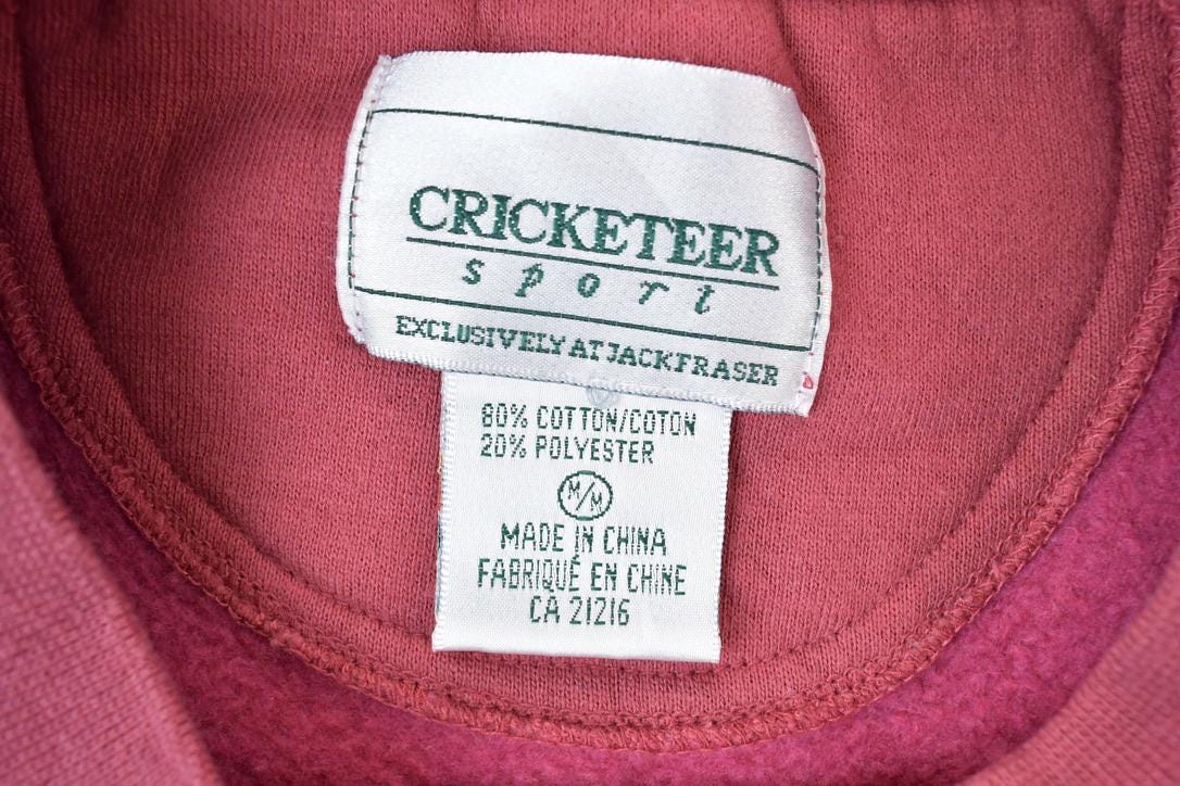Vintage 1990s Cricketeer University Collegiate Crewneck