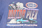 Vintage 1997 NHRA Motorplex Souvenir Drag Racing T-Shirt Men's L
