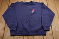 Vintage 1990s Cat In The Hat Embroidered Crewneck Sweatshirt