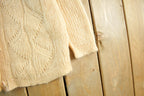 Vintage 1970s Mohair Wool Knit Cardigan Sweater Women's Small