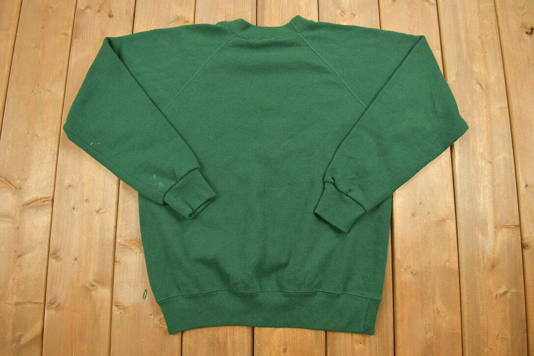 Vintage 1990s Cardinal Bird Embroidered Crewneck