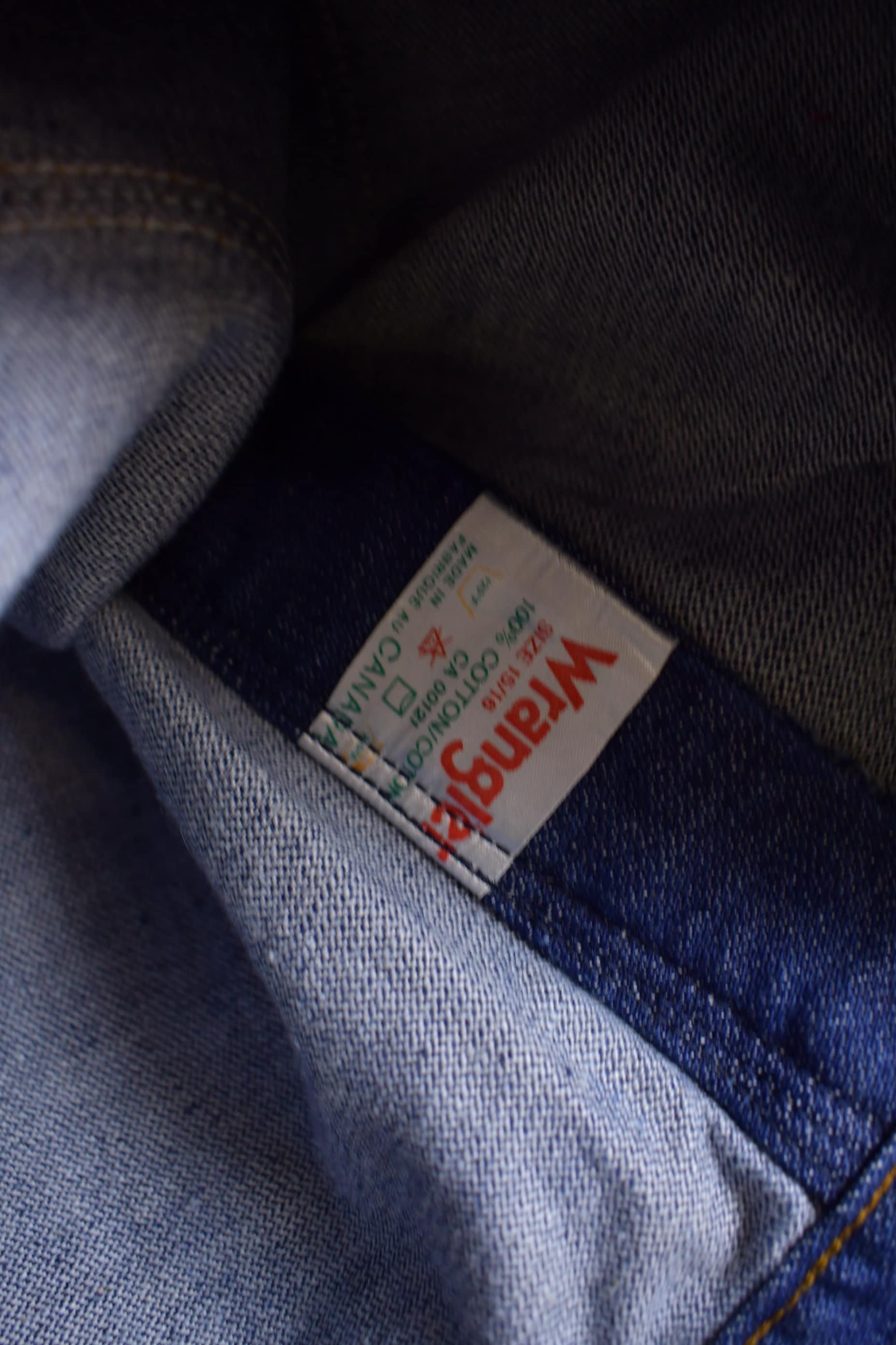 Vintage 1970s Deadstock Wrangler Wrag-Doll Bell Bottom Women's Jeans Size 30 x 34