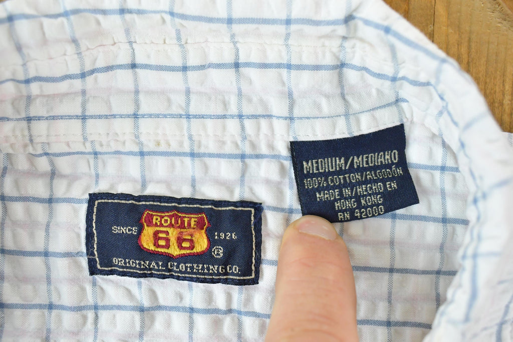 Vintage 1990s Route 66 Button Up Shirt