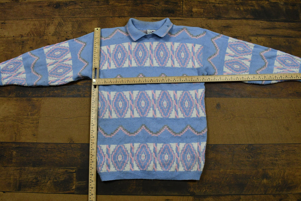 Vintage Alberoy Collared Knit Sweater