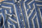 Vintage 1990s Ely Cattleman South Western Style Button Up Rodeo Shirt Size L