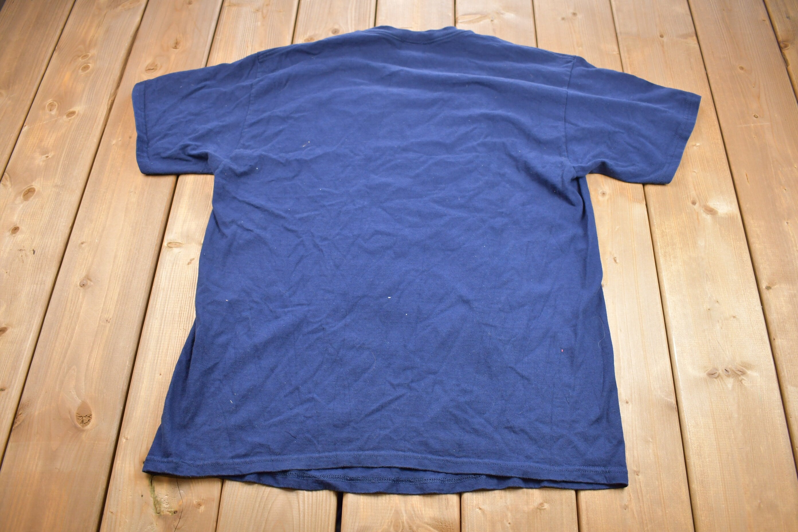 Vintage 1990s American Flag Flower Graphic T Shirt