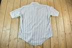 Vintage 1970s Arrow Kent Collection Button Up Shirt