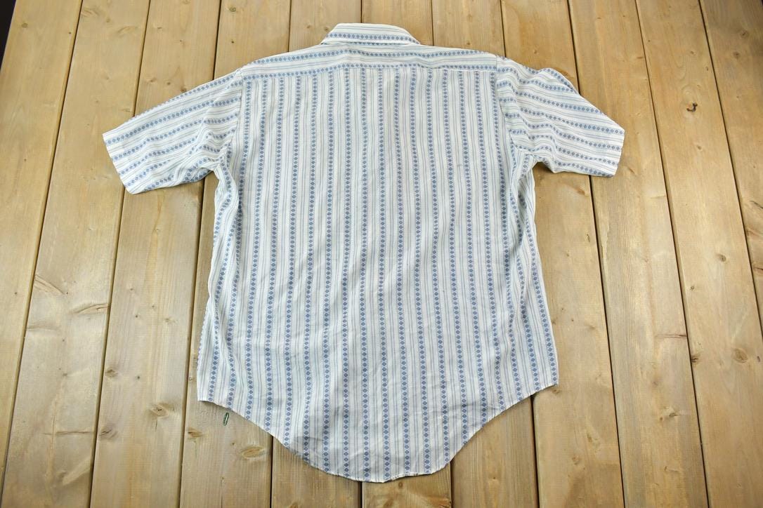 Vintage 1970s Arrow Kent Collection Button Up Shirt