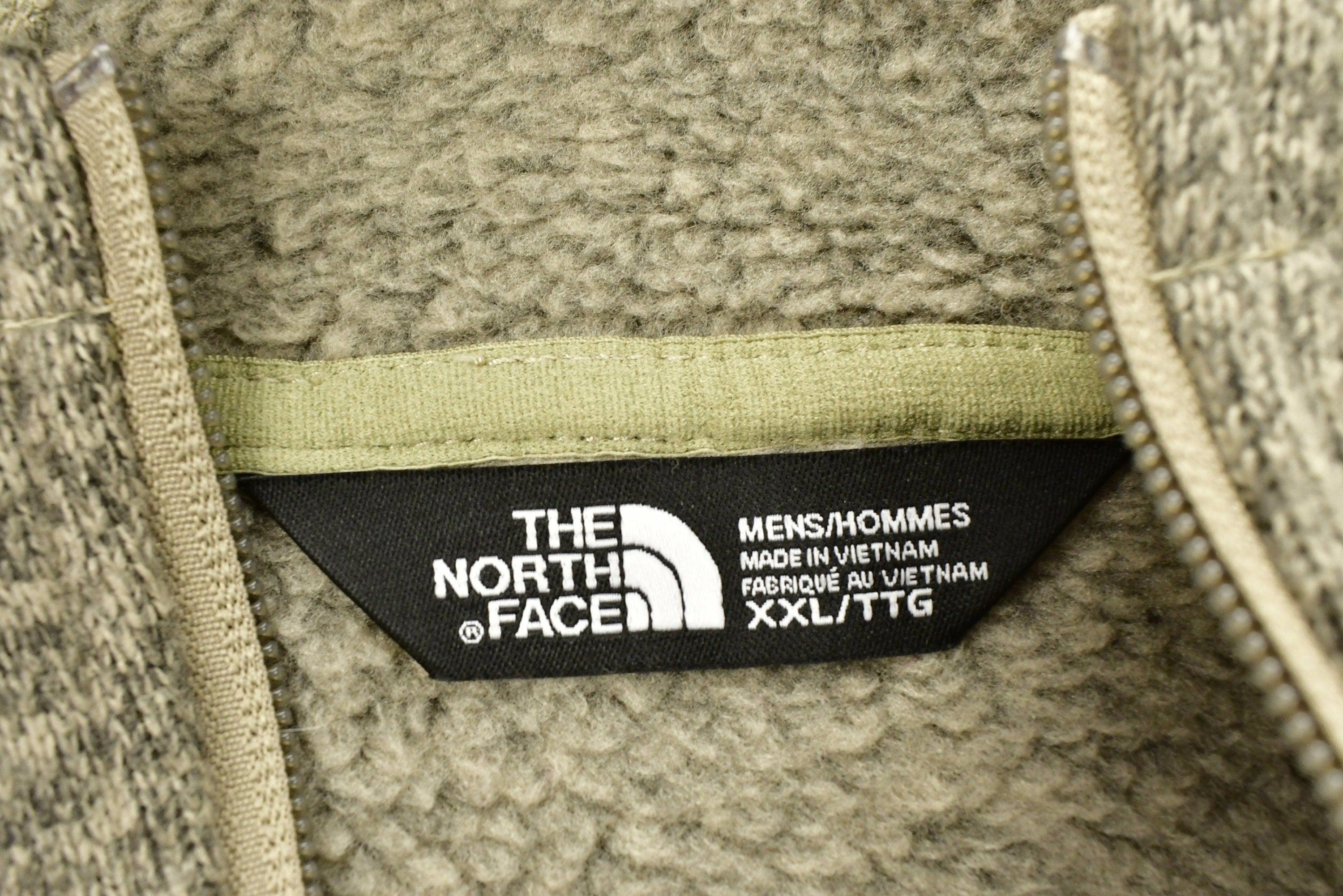 Vintage 1990s The North Face Full Zip Fleece Sweatshirt