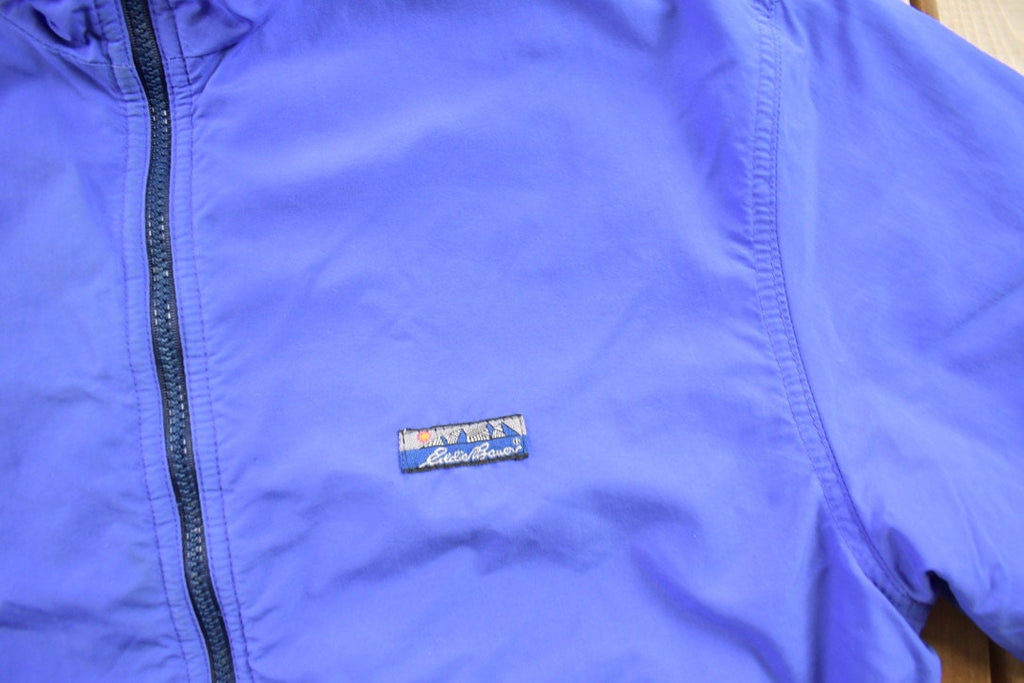 Vintage 1990s Eddie Bauer Fleece Lined Jacket