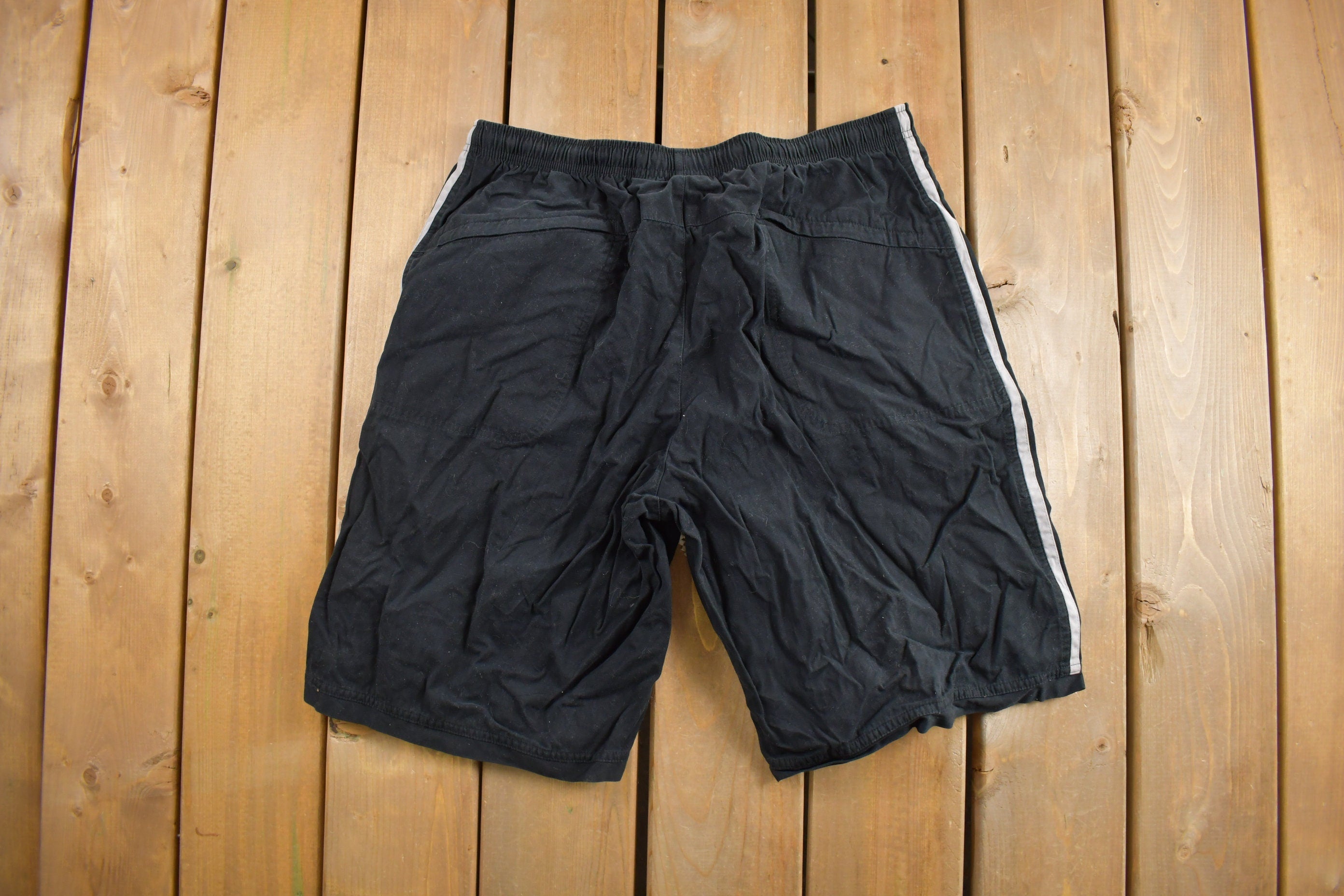 Vintage Y2K Nike Mini Swoosh Cotton Shorts Size Large