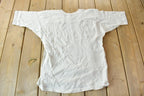 Vintage 1960s Sailboat Graphic Short Sleeve Sweatshirt /