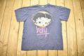Vintage 1990s Betty Boop Angry Face Graphic Cartoon T-Shirt Single Stitch
