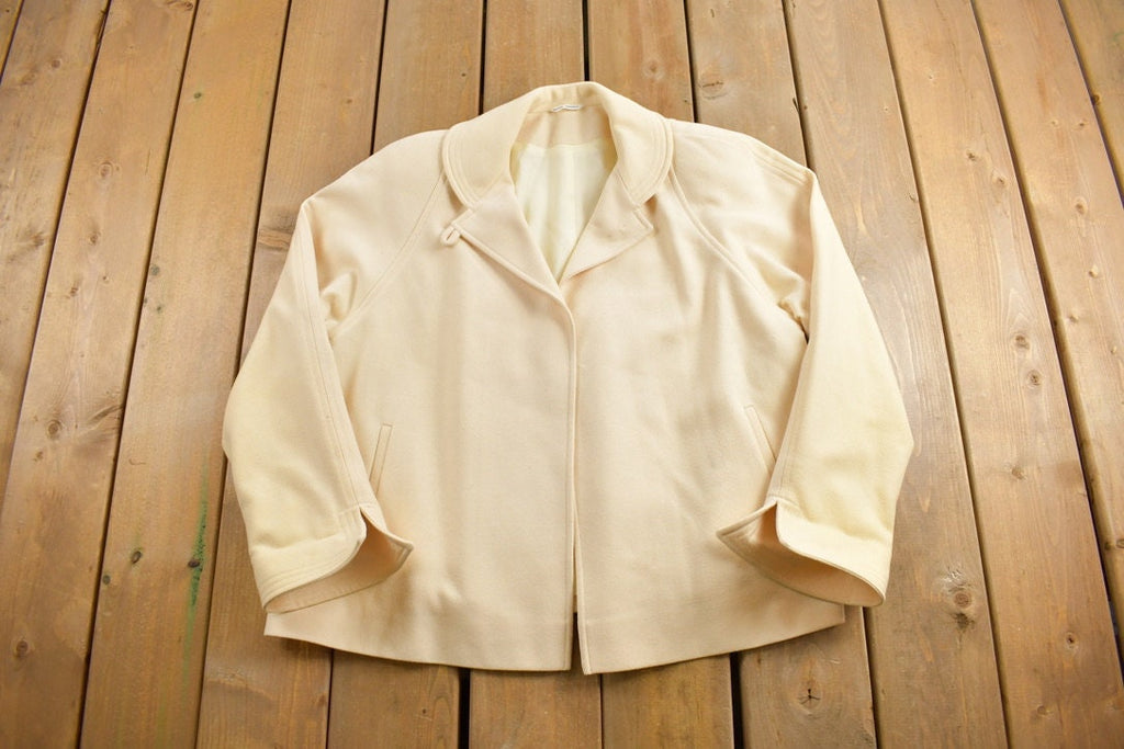 Vintage 1990s Marie France Wool Women's Jacket