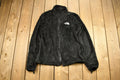 Vintage 1990s The North Face Womens Black Fleece Sweater