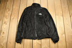 Vintage 1990s The North Face Womens Black Fleece Sweater