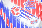 Vintage 1990s Soccer Going For The Goal Kids Twenty Eight Kids Baby Tee Jersey
