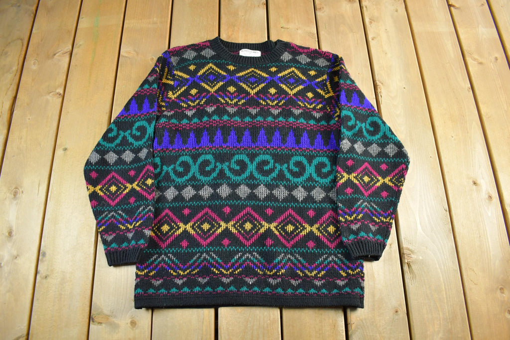 Vintage Alfred Dunner Knit Sweater Women's Medium