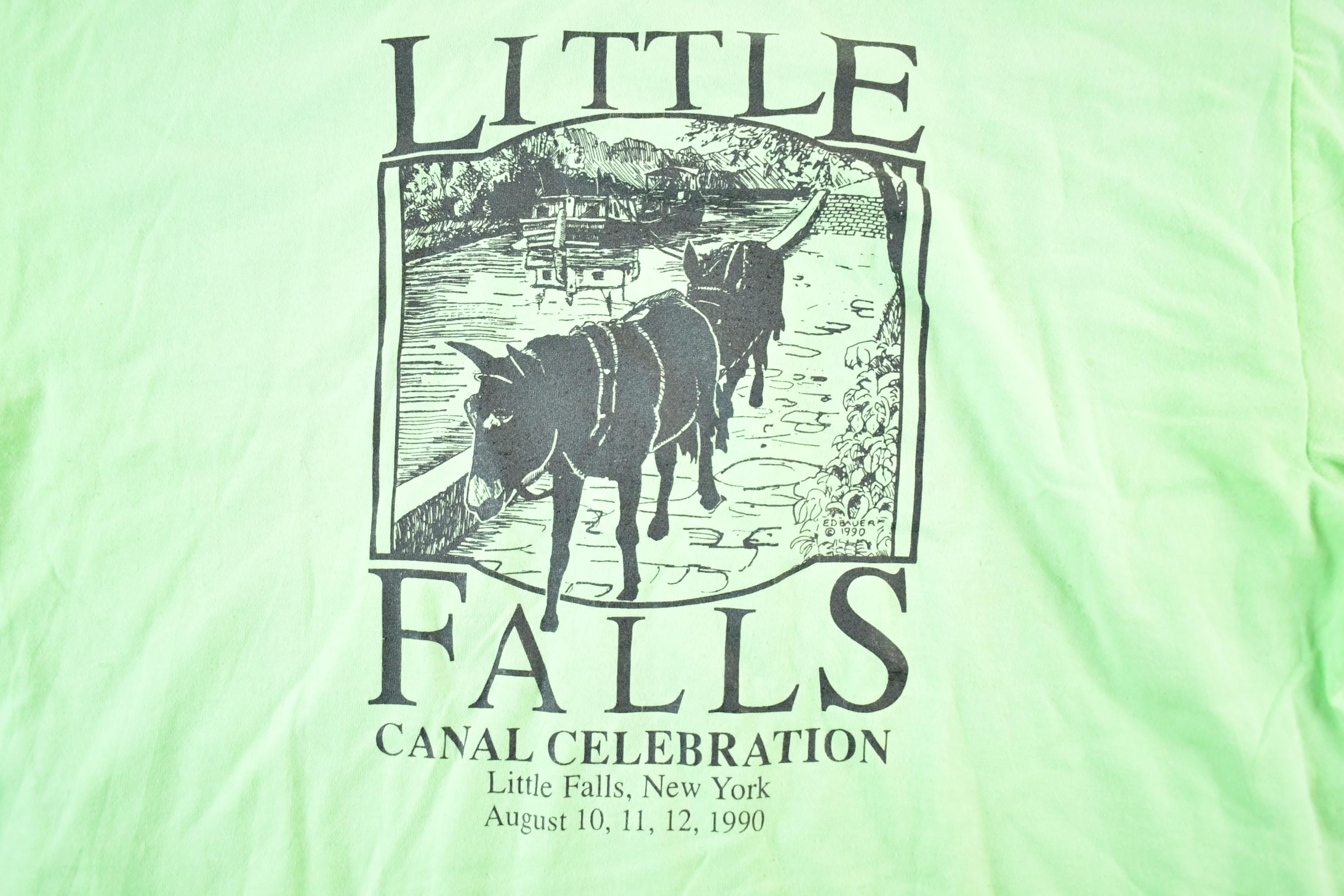 Vintage 1990s Little Falls Canal Celebration Souvenir T-Shirt Mens L