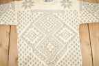 Vintage 1990s Iarazzia Winter Theme Knit Crewneck Sweater