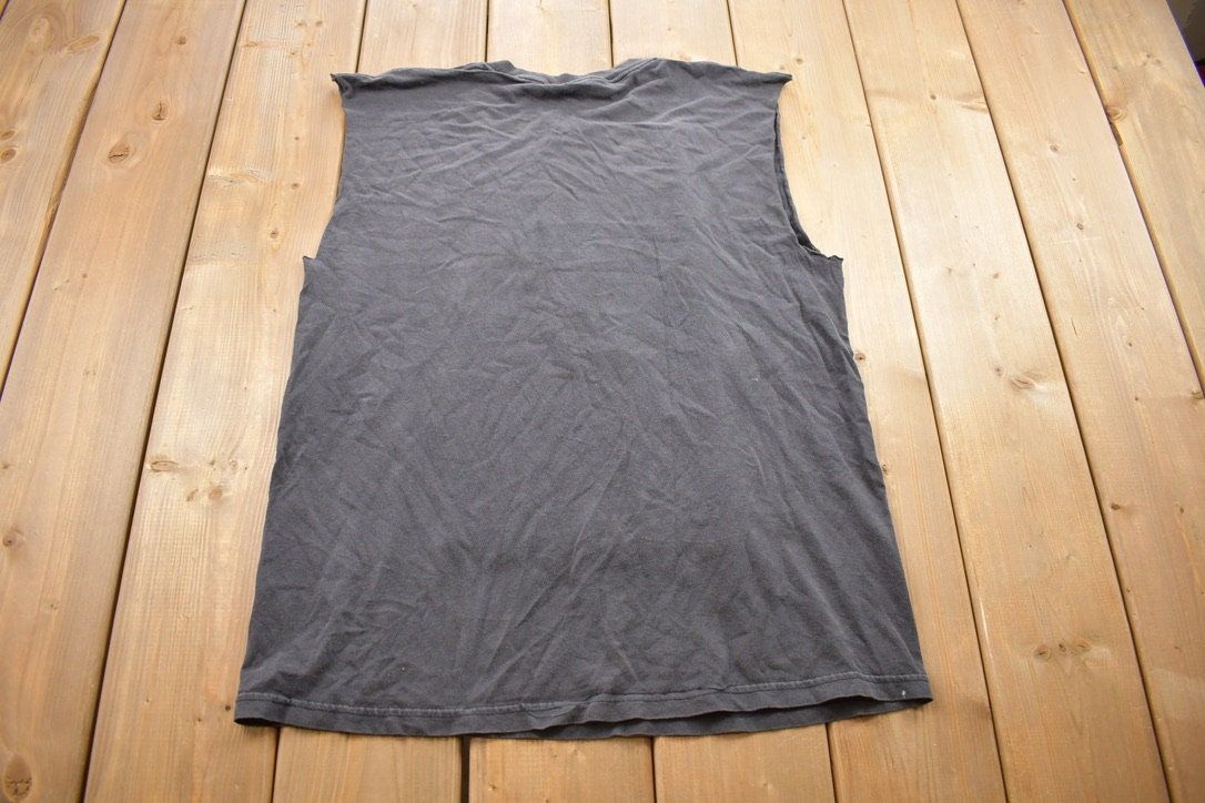 Vintage 1990s Anchor Globe with Eagle Graphic Tank Top