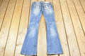 Vintage Y2K Miss Me Bedazzled Low Rise Jeans Size 26x32