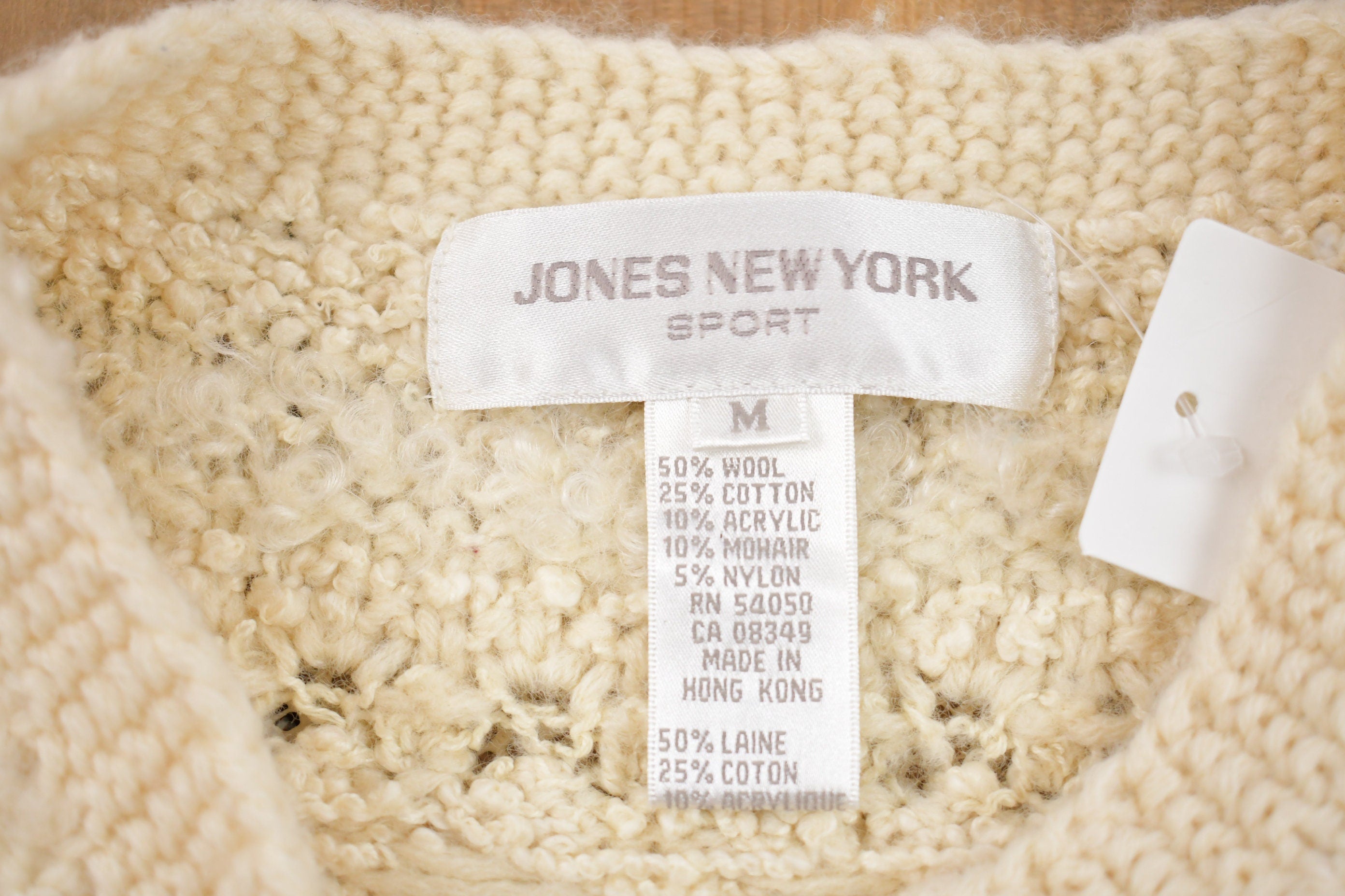 Vintage Jones New York Knitted Sweater